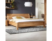 Massivholz-Bett aus Erle Massivholz