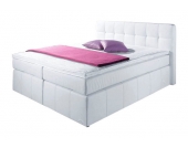 Schlafwelt Boxspring-Bett, weiß, 180/200 cm